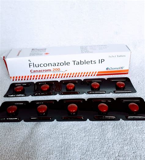 Canacrom Fluconazole 200mg Tablets Packaging Type Strip Packaging