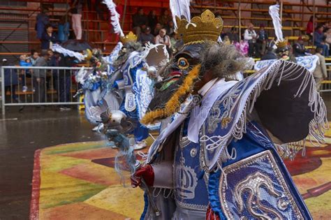The masked dancer managed to round up a truly impressive assortment of people, including ken jeong (who's also a judge on the masked singer), paula abdul, brian austin green. Masked Morenada Dancers Parading At The Ouro Carnival In ...