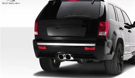 Grand SRT Look Rear Bumper Cover 1 Piece fits Jeep Cherokee 05-10