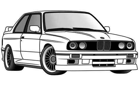 Bmw M3 Coloring Pages Maryelizabeth Notes
