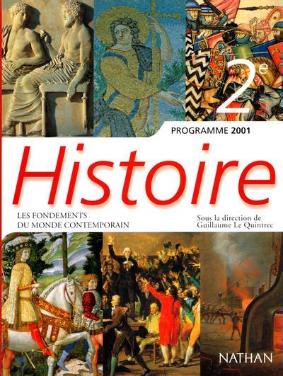 Histoire 2 Le Quintrec Elev 01 Livre De Lélève Broché Collectif