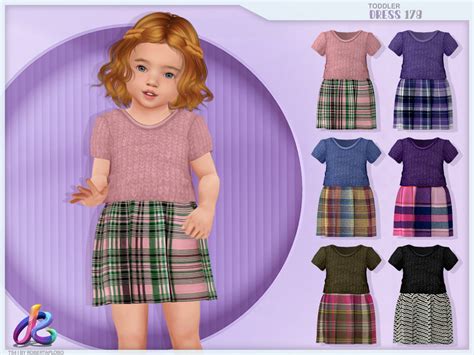 The Sims Resource Toddler Dress 178