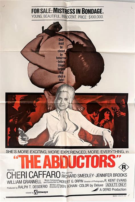 Lot The Abductors 1972 20th Century Fox Starring Cheri Caffaro Richard Smedley And Patrick