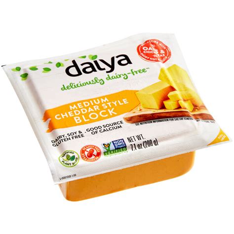 Daiya Vegan Cheddar Cheese Block 71 Oz 8case