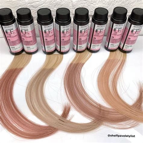 Redken On Instagram We Love To See Your Creative Color Swatches Sheffpavelstylist Shares
