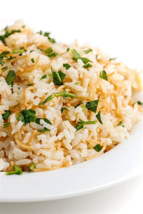 Lebanese Rice Pilaf With Vermicelli The Lemon Bowl