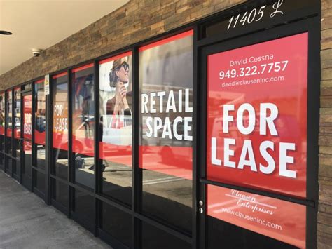 Commercial Property For Lease Signs In Orange County Ca Buena Park