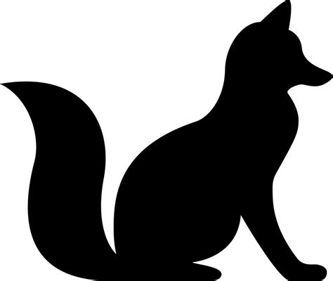 Fox Sitting Svg Png Icon Free Download (#74705) - OnlineWebFonts.COM png image