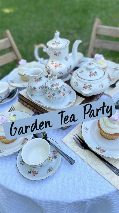 garden tea party tea party garden tea time snacks tea party