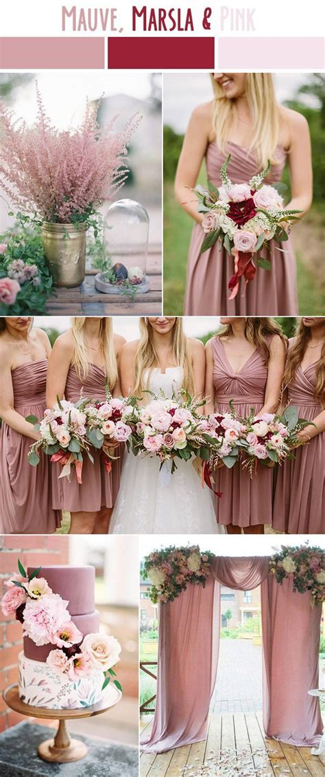 Best Wedding Color Palettes For Spring Summer Elegantweddinginvites Blog Mauve