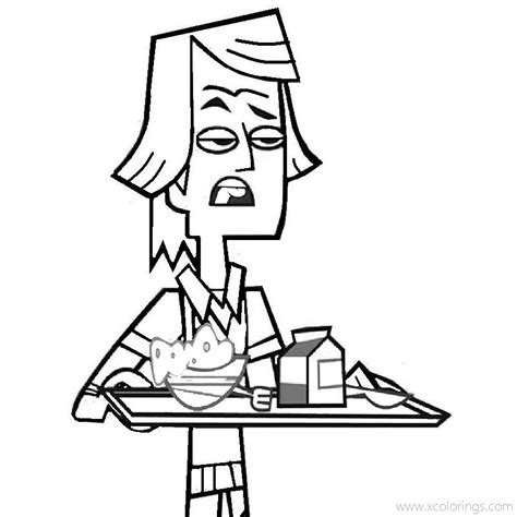 Total Drama Coloring Pages