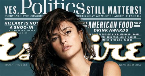 Penelope Cruz Named Sexiest Woman Alive 2014 By Esquire