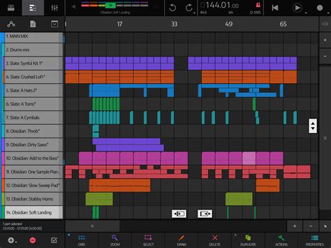 Tap on apps in the sidebar near the bottom. Nanostudio 2 - Blip Interactive