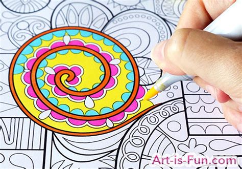 Tips For Using Alcohol Markers In Coloring Books How To Avoid