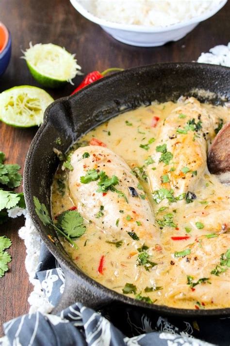 Our healthy chicken recipes section has a wide variety of recipes all in one place. Creamy Coconut Lime Chicken Breasts - Healthy Dinner ...