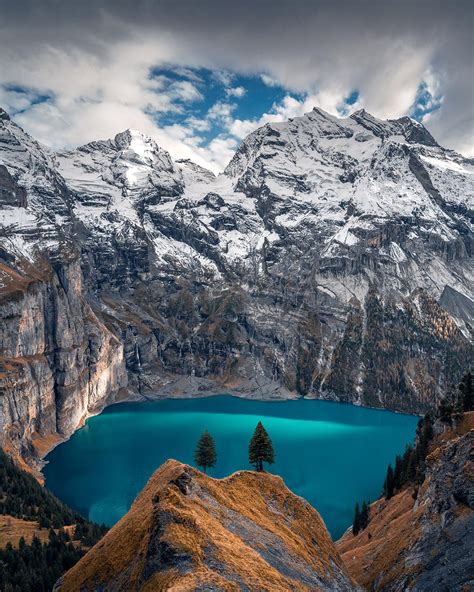 Interesting Photo Of The Day Swiss Mountain Lake