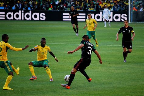 Mexico and south africa lock horns in their last group stage game in the 2020 tokyo olympics football tournament with different goals in their mind. File:First game of the 2010 FIFA World Cup, South Africa ...