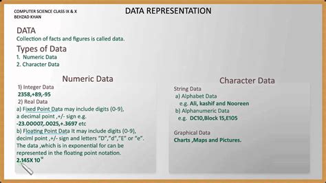 In simple graphics (those without many colors), a byte can represent a single pixel. Data and Its Types- Data Representation Part 1 (Urdu ...
