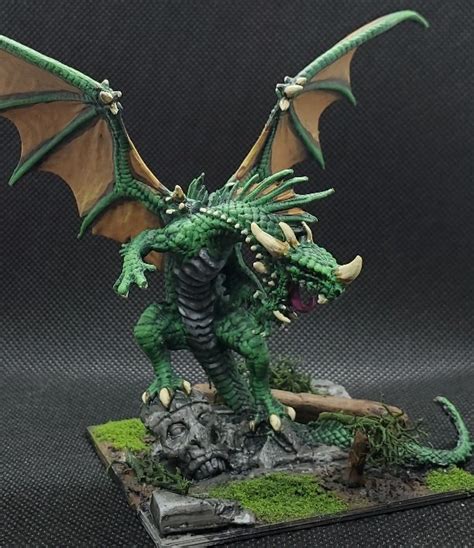 Pathfinder Green Er Red Dragon 89001 Show Off Painting Reaper