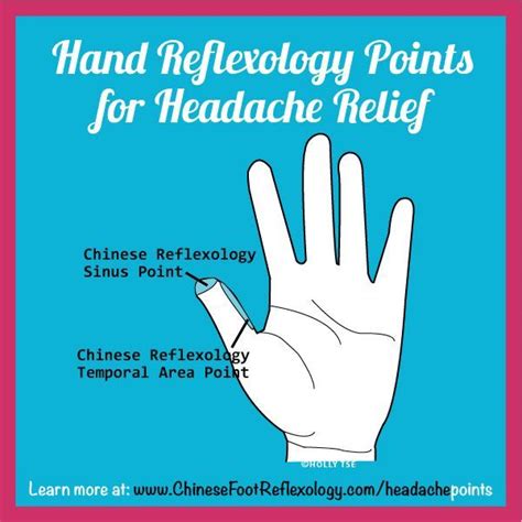 6 Points On Your Hand To Massage For Quick Relief From Headaches Chinese Reflexology With Holly