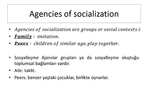 Socialization Culture Norms Social Rules Which Define