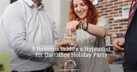 5 Reasons To Hire A Hypnotist For The Office Holiday Party Roc Hypnosis