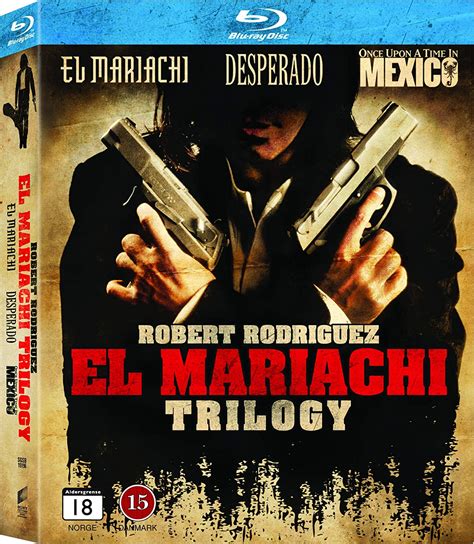 El Mariachi Trilogy El Mariachi Desperado Once Upon A Time In Mexico Blu Ray Nordic Import