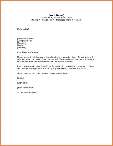 Include your official job title. Sample Resignation Letter One Month Notice For Your Needs | Letter Template Collection