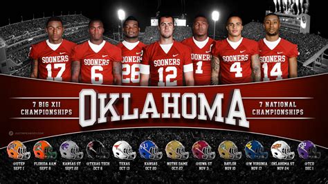 Oklahoma Football Oklahoma Football Uniforms Get Texas Longhorn