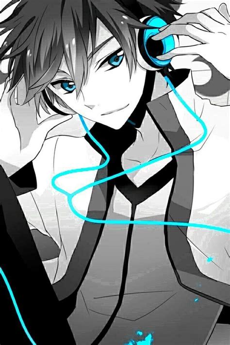 Imagenes De Anime Cool Anime Boy With Headphones Cool Anime Guys