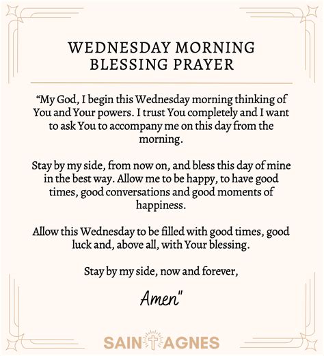 8 Prayers For Wednesday Morning Blessings With Images
