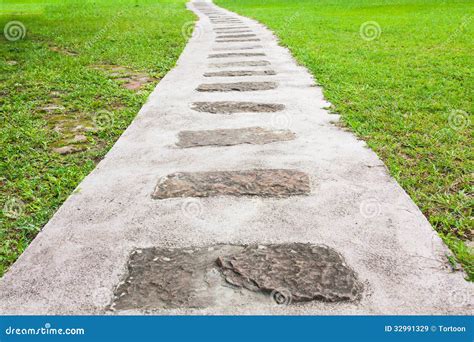 Stepping Stone Pathway Stock Image 2051539
