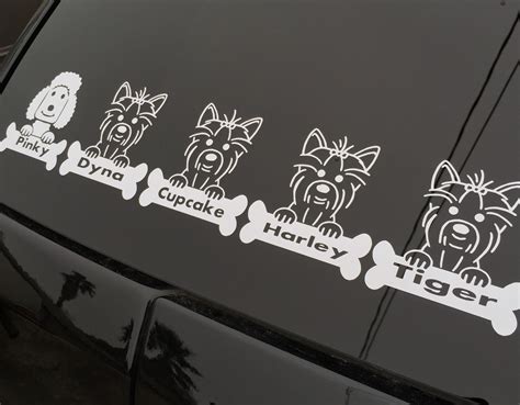 Yorkie Puppy Cricut Design Car Decal Cricut Interest Pinterest