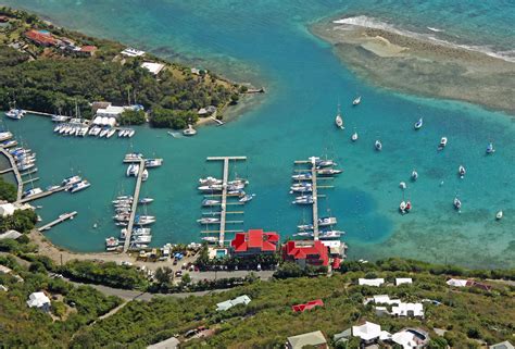 Hodges Creek Marina In Maya Cove Tortola British Virgin Islands
