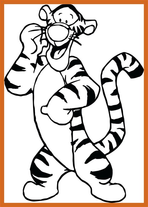 Baby Tigger Coloring Pages At Free Printable