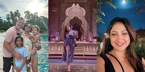10 Portraits Of Rahma Azhari Wearing Bikini During Vacation In