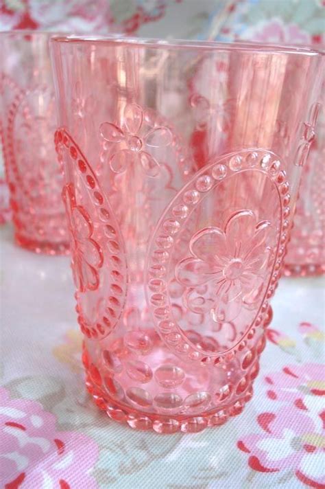 Elegant Pink Drinking Glasses For A Stylish Touch
