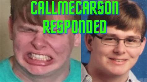 Callmecarson Has Responded Once Again Youtube