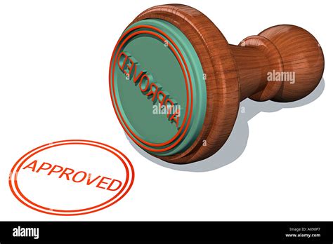 Approved Stamp Hi Res Stock Photography And Images Alamy