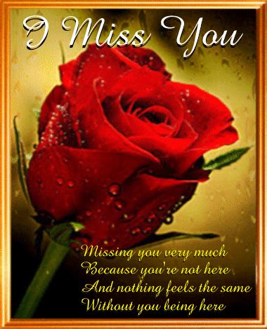 I loved the whole plot and enjoyed every character in it. Missing You Very Much. Free Miss You eCards, Greeting ...