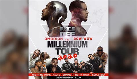 Omarion Drops B2k Announces Bow Wow As Co Headliner For Millennium