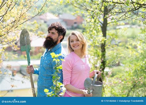 Couple Gardener Become Organic Farmer Wife And Husband Spend Time In