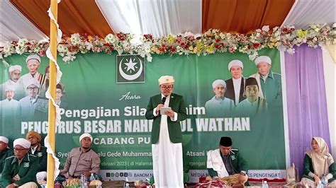 Pengajin Pengurus Besar Nahdlatul Wathan Maulana Syaikh Tgkh