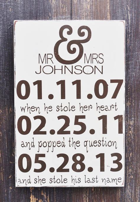 Check spelling or type a new query. Personalized Wedding Sign Engagement Gift Wedding Gift