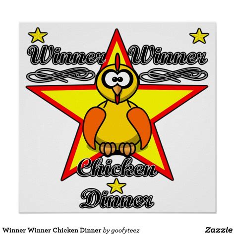 Winner Winner Chicken Dinner Poster Winner Winner