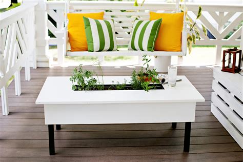 Herb Garden Coffee Table A Beautiful Mess