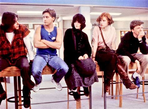 The Breakfast Club Turns 35 Take A Look At The Original Brat Pack Then
