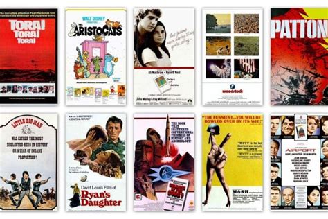 what were the top movies of 1970 click americana