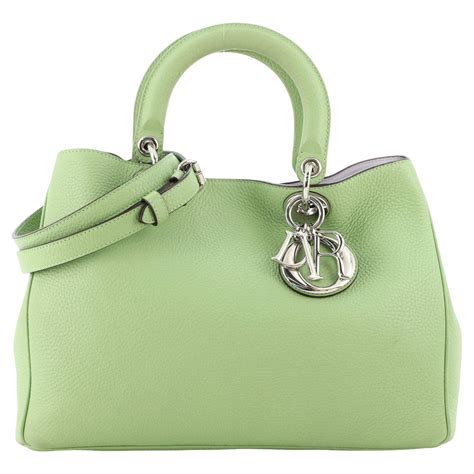 dior green leather medium diorever bag at 1stdibs dior green handbag dior green bag