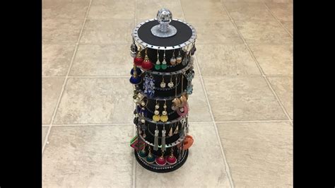 These diy earring holder projects are the perfect solution to this problem. DIY Rotating Earring Holder, (Check out my Updated Video ...